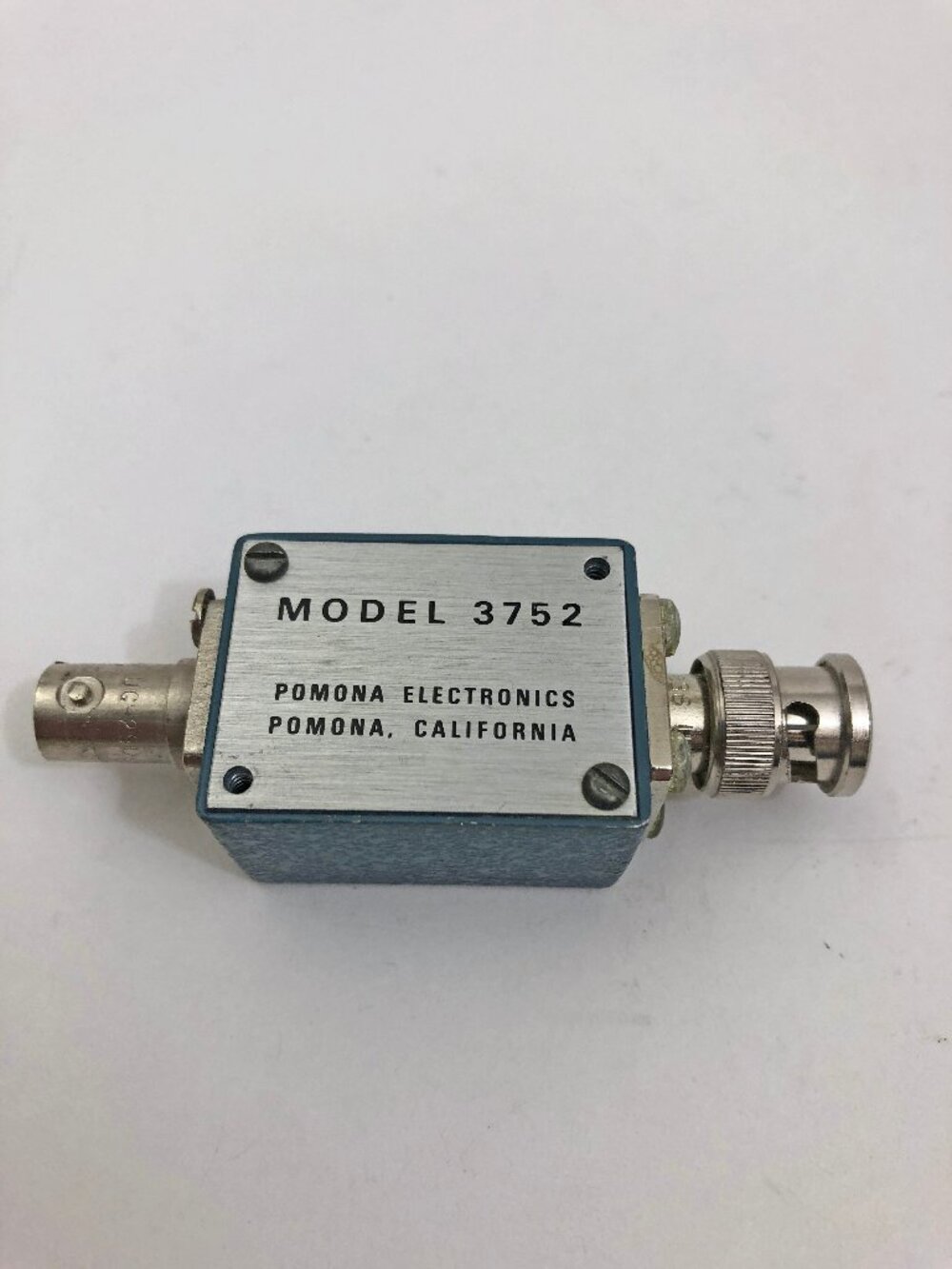 Pomona Electronics Model 3752 BNC to BNC Connector Pre-Wired AS-IS